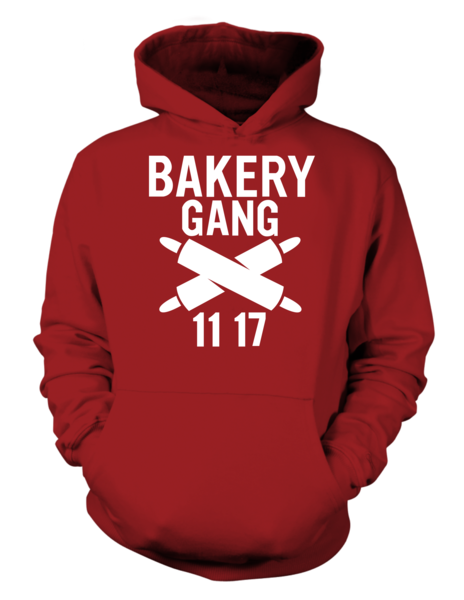 RED BG HOODIE