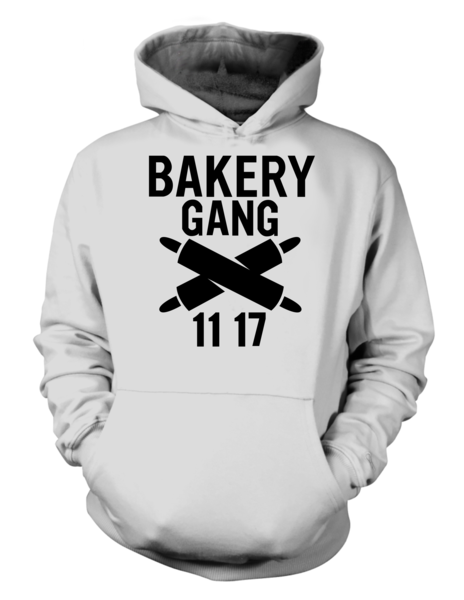 WHITE BG Hoodie