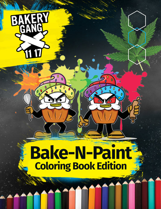 Bake -N- Paint Coloring Book Edition